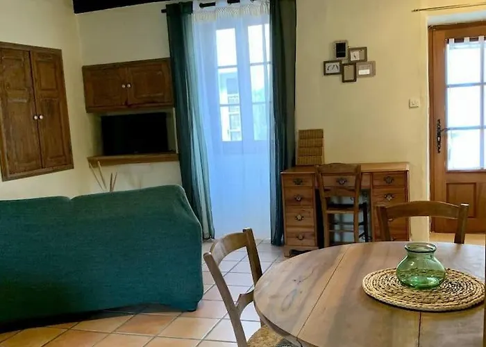 Maison Medievale Climatisee Avec Jardin